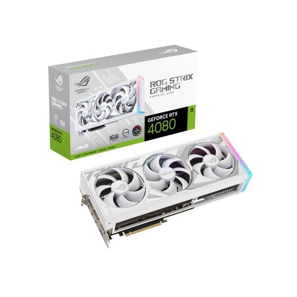 Imagen de Tarj. Vga Asus Rog Strix Rtx 4080 16gb White