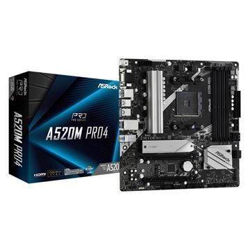 Imagen de Motherboard Asrock Am4 A520m Pro 4 Am4
