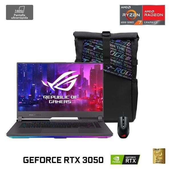 Imagen de Notebook Asus G513RC R76800H  8/512 RTX3050