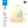 Imagen de Lámpara Led Inteligente Philips Wiz Squire 9W Blanco Y Color