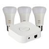Imagen de 3 Lámparas Led + Bridge Philips Hue 9W E27 Blanco Y Color