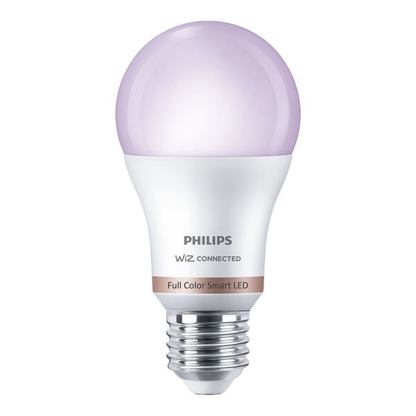 Imagen de Lámpara Led Inteligente Philips Wiz 8W E27 Blanco Y Color