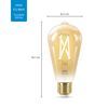 Imagen de Lámpara Led Inteligente Philips Wiz 6,9W E27 Ámbar