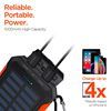 Imagen de Powerbank Solar Usb Hypergear IPX5 10000mAh Linterna Brújula
