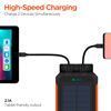Imagen de Powerbank Solar Usb Hypergear IPX5 10000mAh Linterna Brújula
