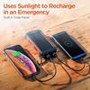 Imagen de Powerbank Solar Usb Hypergear IPX5 10000mAh Linterna Brújula