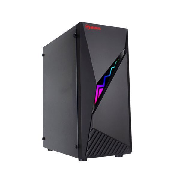 Imagen de Gabinete Gaming Marvo Ca-120 Panel RGB Atx