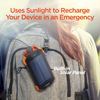 Imagen de Powerbank Solar Hypergear IPX5 10000mAh Qi + Usb