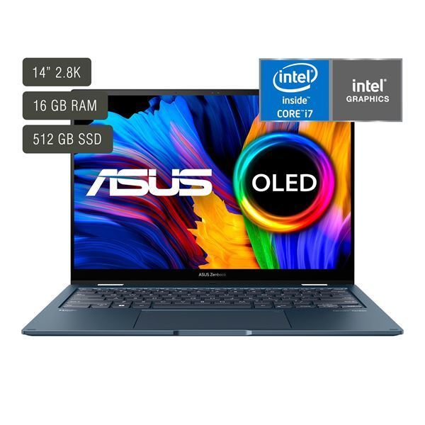 Imagen de Asus Zenbook 14'' Oled Intel I7 16gb SSD 512gb W11 UP3404VA-KN073W
