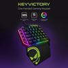 Imagen de Teclado Para Juegos De Una Mano Hypergear KeyVictory Rgb
