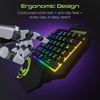 Imagen de Teclado Para Juegos De Una Mano Hypergear KeyVictory Rgb