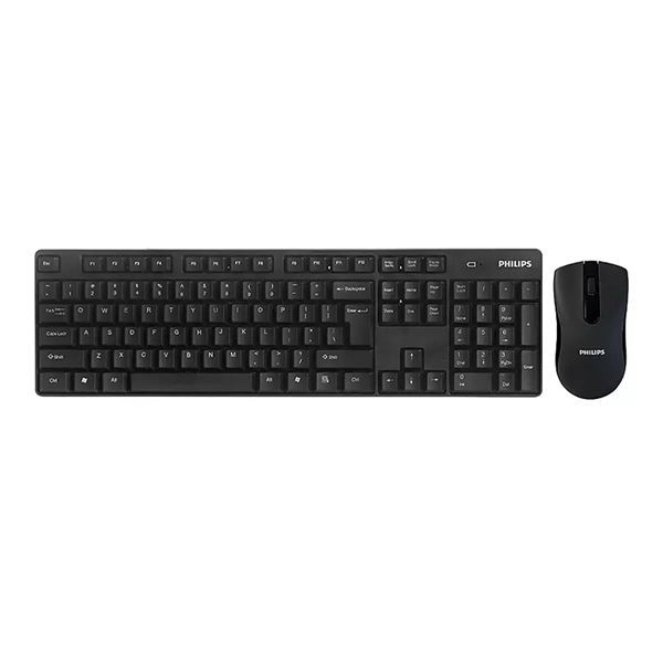 Imagen de Mouse Y Teclado Inalámbricos Philips Spt6501b 2,4ghz