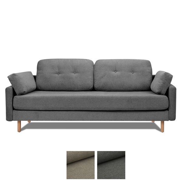 Imagen de Sofa Taurus 3 Cuerpos Gris