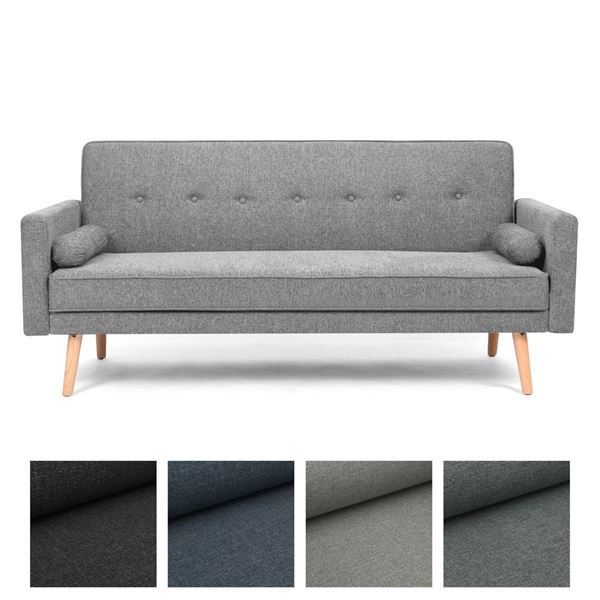 Imagen de Sofá Cama Nórdico Gris