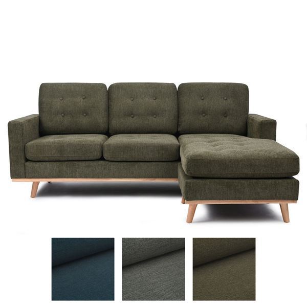 Imagen de Sofá c/Chaise Oslo Verde