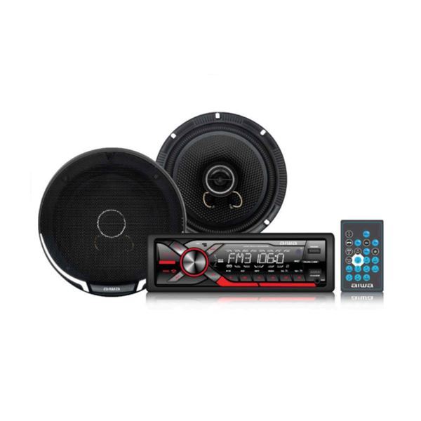 Imagen de Radio Para Auto y Parlantes Aiwa Awc2016bt Bt Fm
